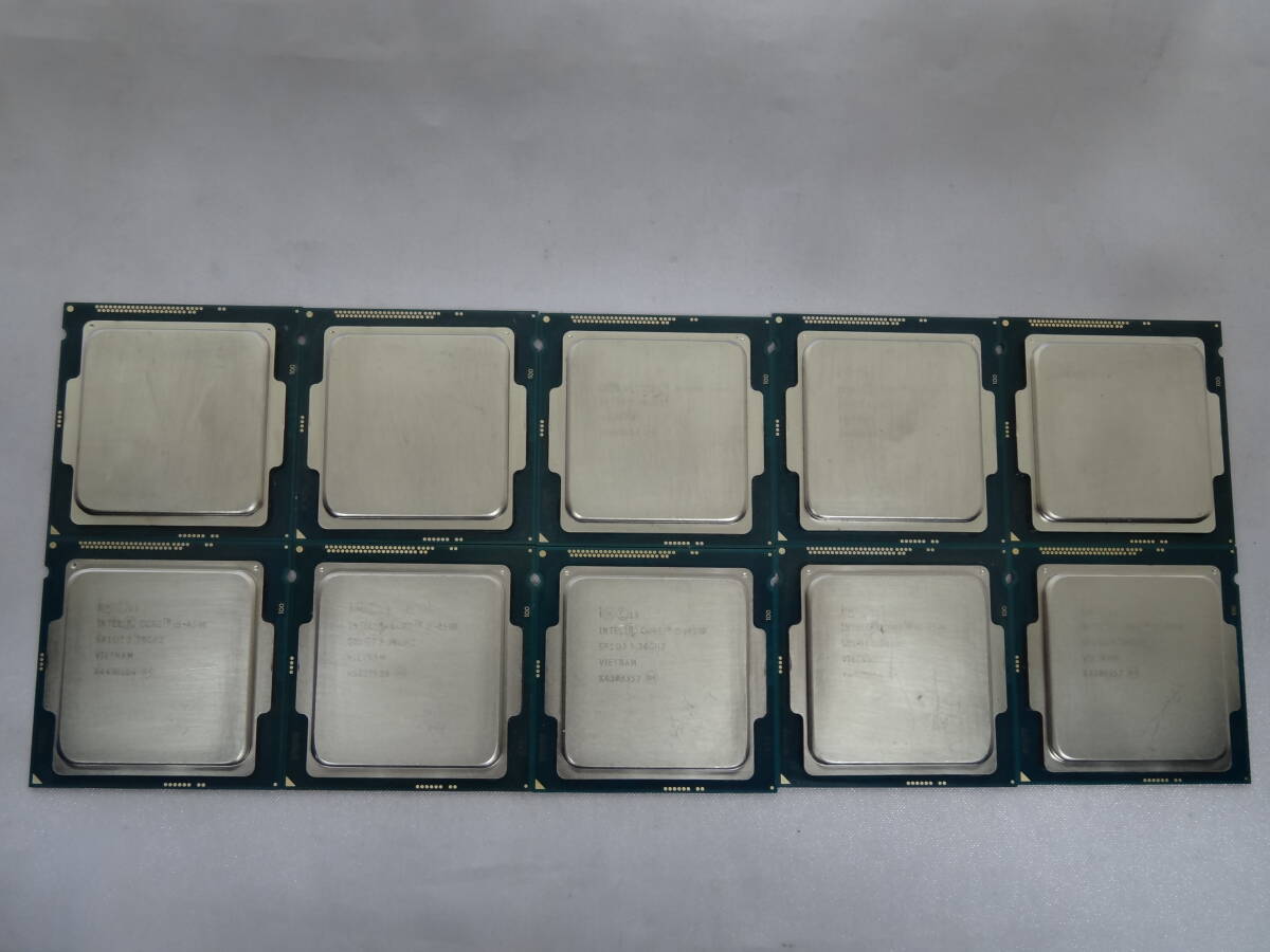 ★Intel / CPU Core i5-4590 3.30GHz 起動確認済！★10個セット！！②_表面に傷あり