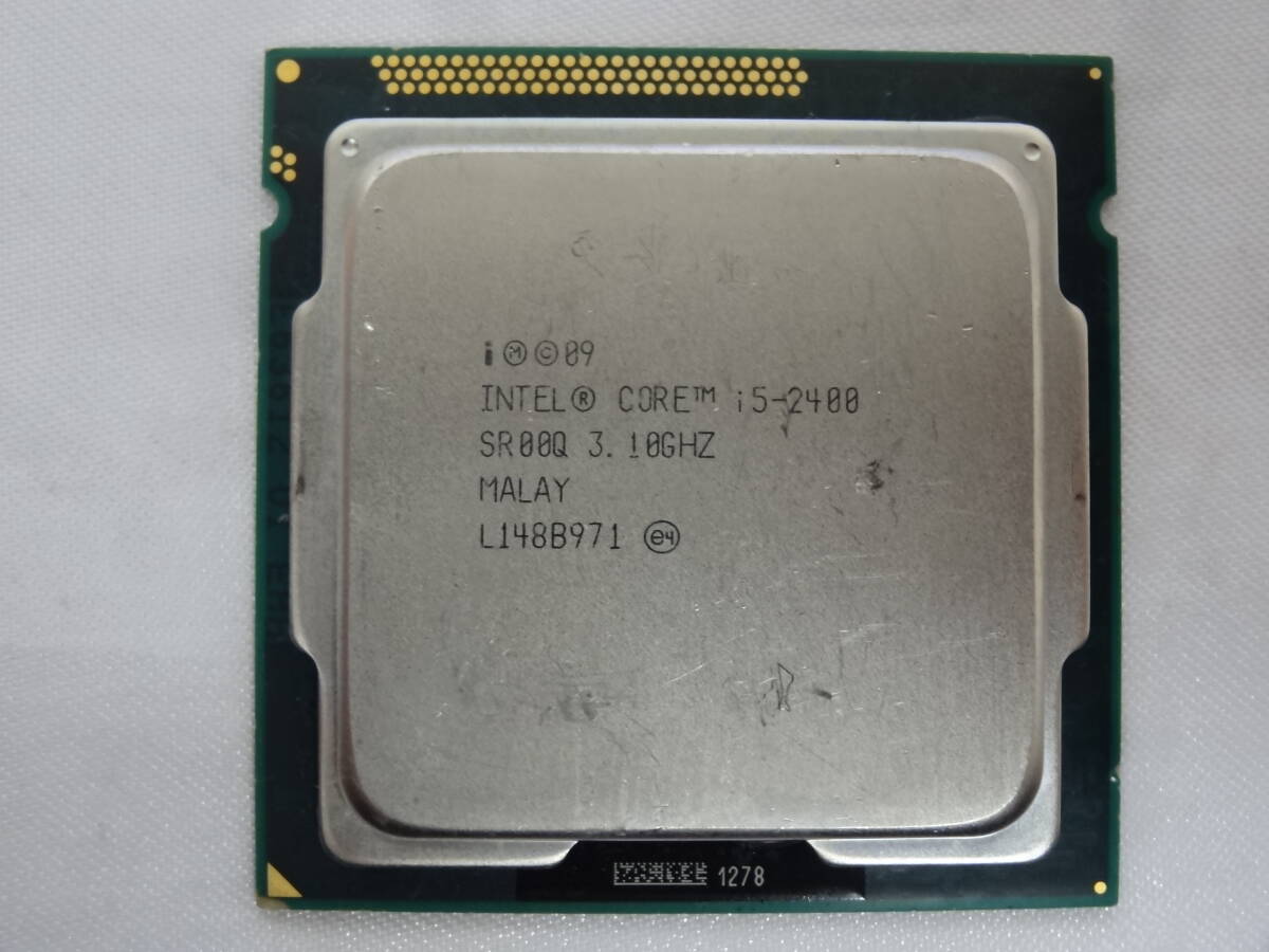 ★Intel / CPU Core i5-2400 3.10GHz 起動確認済★5個セット！！_画像2