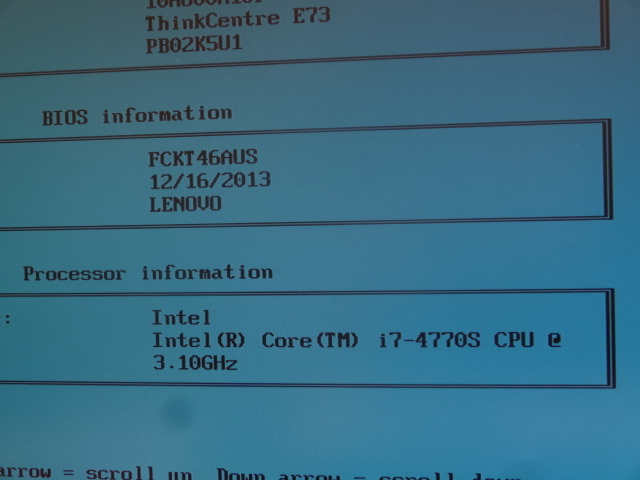 *Intel /CPU Core i7-4770S 3.10GHz start-up has confirmed!* Junk!!