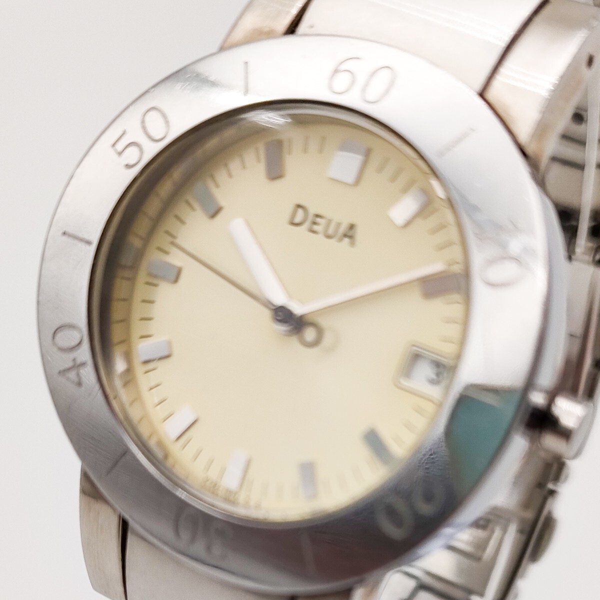 1円 稼働品 ALBA アルバ ジャンク 腕時計 アナログ 白文字盤 クォーツ_画像1