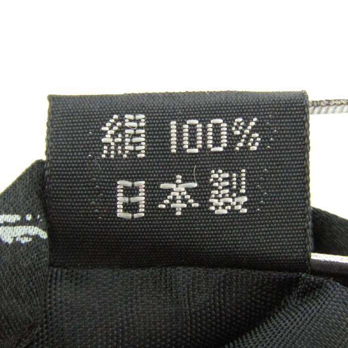 コムサデモードメン ブランド ネクタイ ストライプ柄 小紋柄 パネル柄 シルク 日本製 PO メンズ ブラック COMME CA DU MODE_画像5