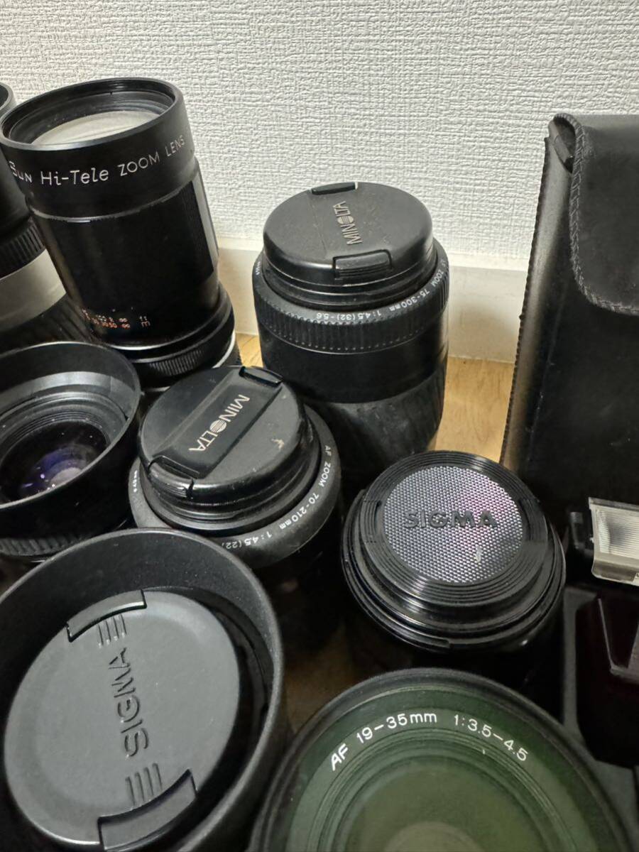 レンズまとめ Nikon MINOLTA COSINA TOKINA Canon SIGMA OLYMPUS PENTAX ジャンク品 動作未確認_画像6
