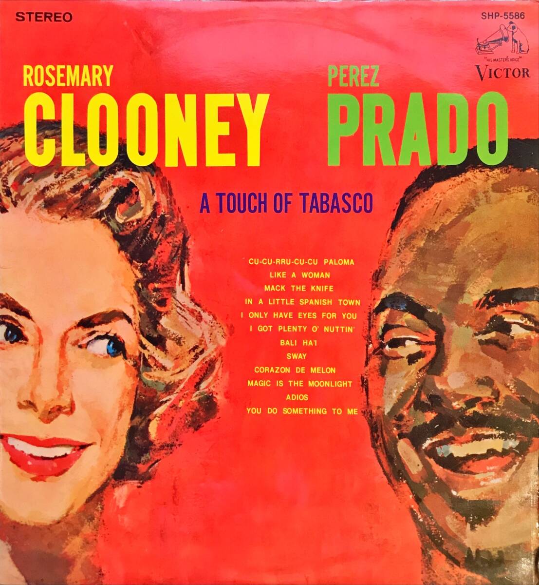 Rosemary Clooney / Perez Prado A Touch Of Tabasco ペラジャケ DG_画像1