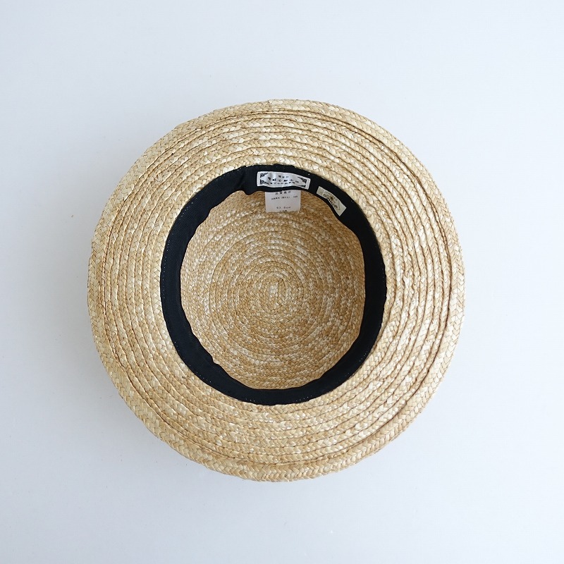 AKOMEYA TOKYO специальный заказ / рисовое поле средний шляпа магазин * натуральный материалы шляпа * натуральный лента соломенная шляпа навес натуральный материалы can can (ha84-2404-30)[10E42]