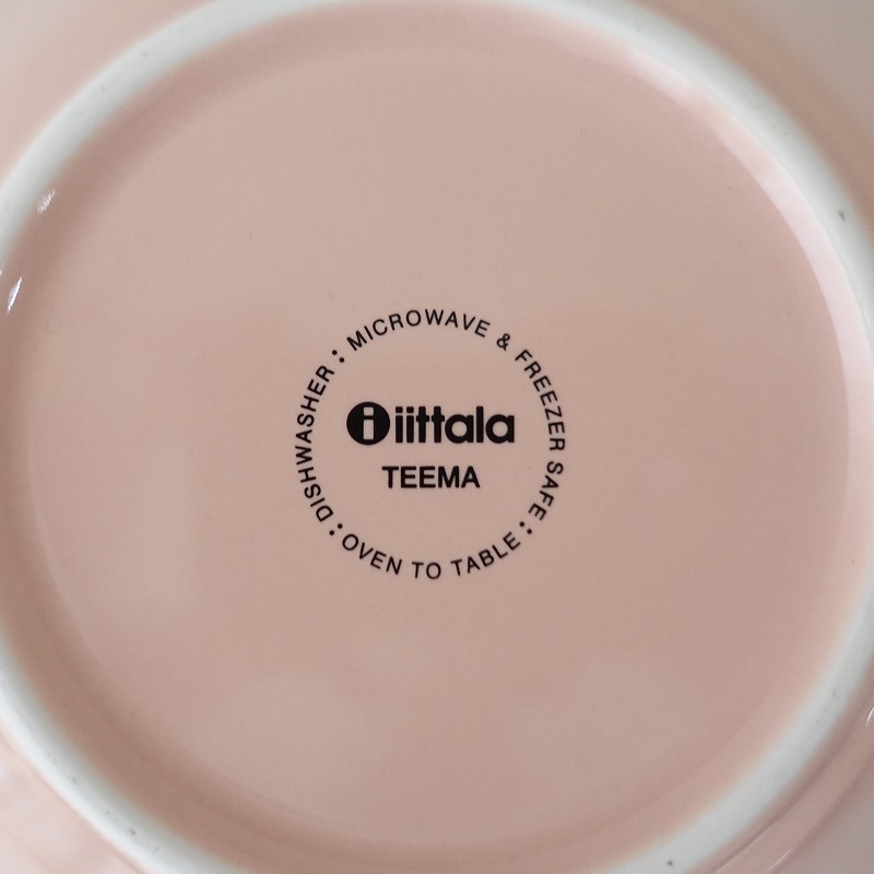 【北欧】未使用/イッタラ iittala *ディーププレート21㎝/マグカップ 2点セット パウダー*【陶器】(wa84-2404-122)【31E42】_画像9