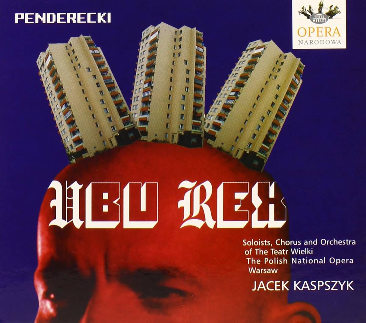 2枚組 冊子付 JACEK KASPSZYK ヤツェク カスプシク PENDERECKI UBU REX Polish National Opera ペンデレツキ クシシュトフ Wielki Theater_ネットからの転載画像です（現品ではない）