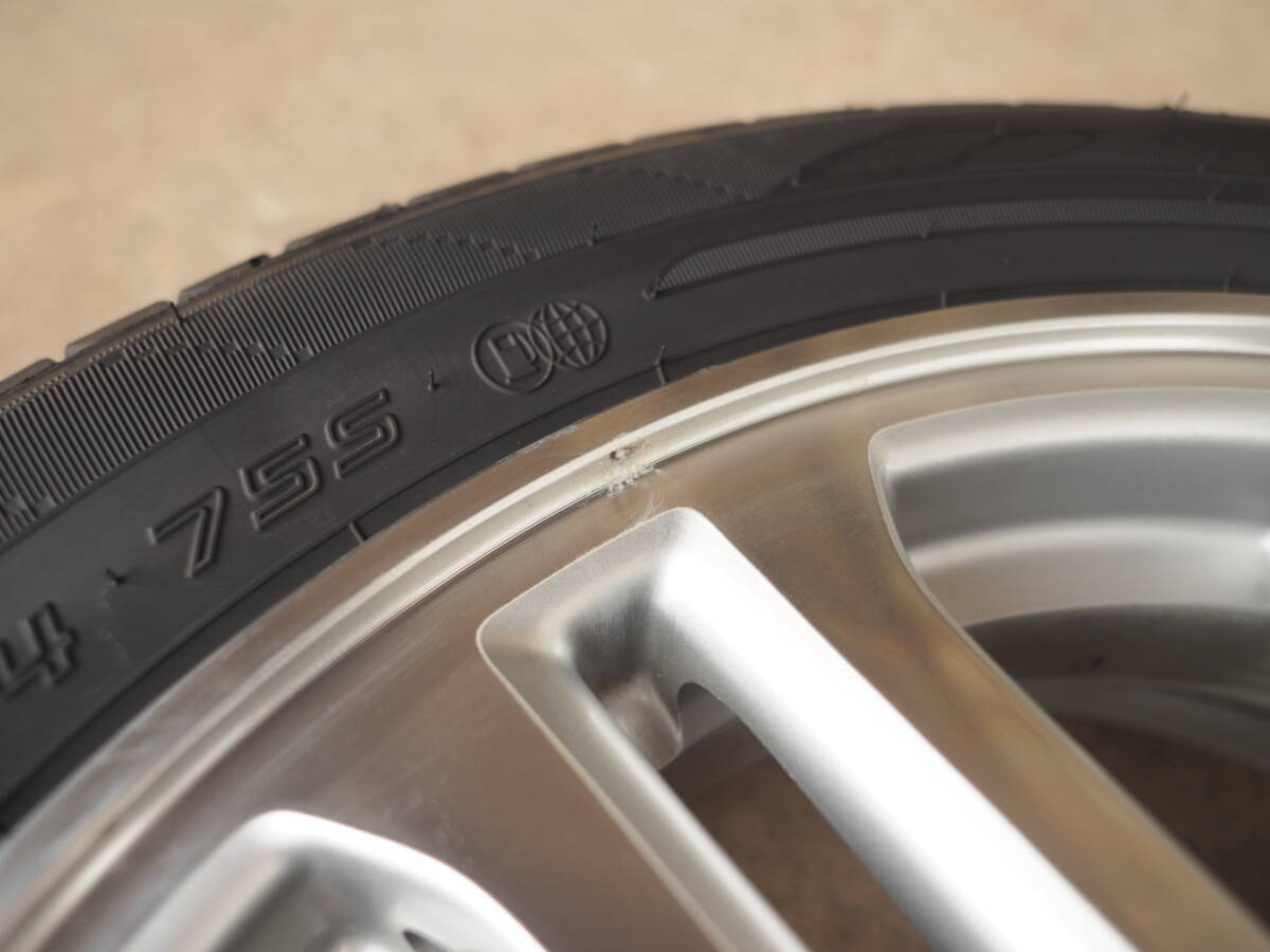 N273 送料無料 N-BOX純正 4.5Jx14 +40 PCD100 4穴 155/65R14 1本9分山 ホンダ純正 アルミホイール JF1の画像5