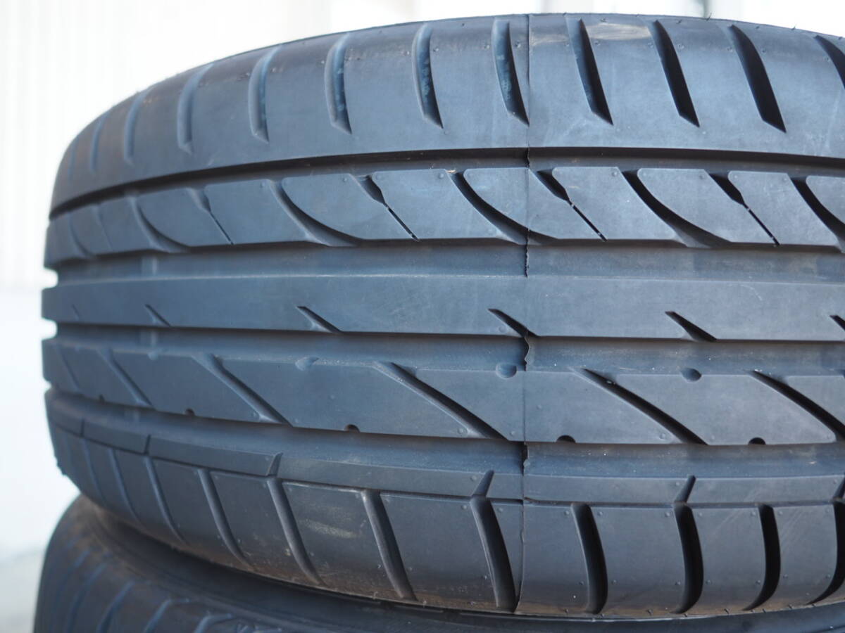 N285　送料無料　スバル純正　7Jx17 +48 PCD100 5穴　225/55R17　4本9分山　スバル純正アルミホイール　XV　フォレスターSH系_画像6