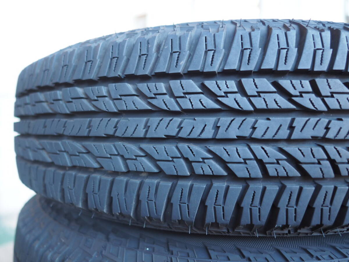 N302　送料無料　ジムニー純正　5.5Jx16 +22 PCD139.7 5穴　175/80R16　4本8分/9分山　スズキ純正　アルミホイール　_画像6