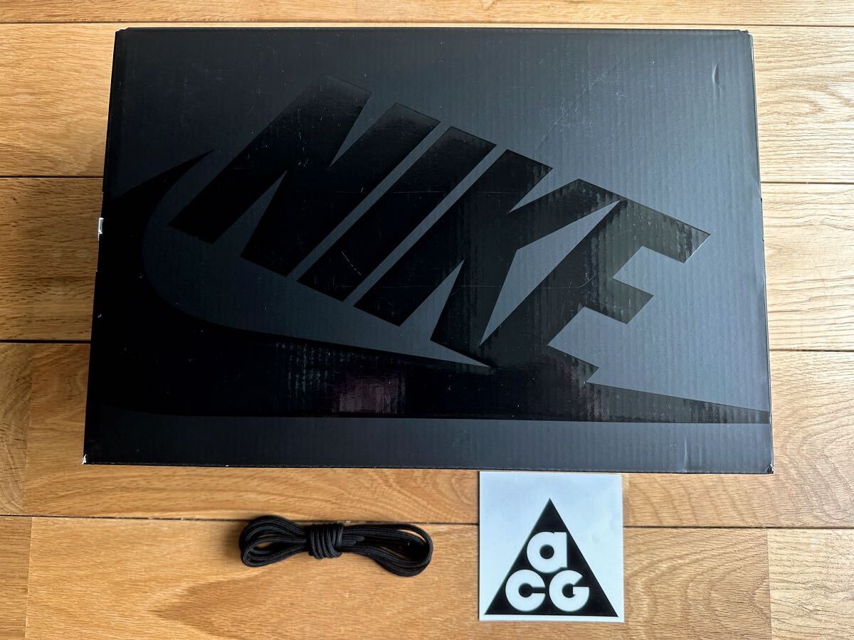 新品 COMME des GARCONS HOMME PLUS x Nike ACG Mountain Fly 2 Low Black US10 28cm コムデギャルソン オム プリュス ナイキ ブラック_画像8