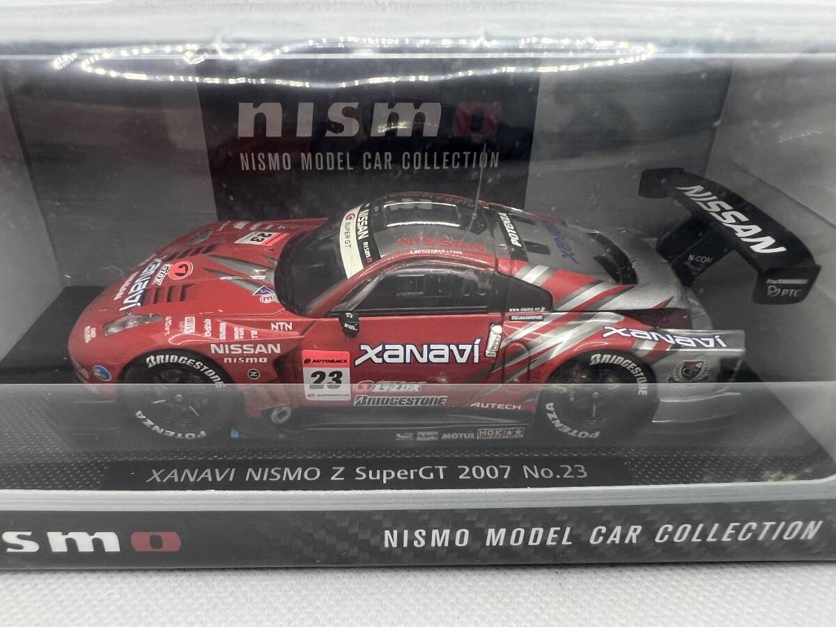 EBBRO NISMO BOX XANAVI MISMO Z・ MOTUL AUTECH Z Super GT 2007 No.23・No.22 2台の画像4