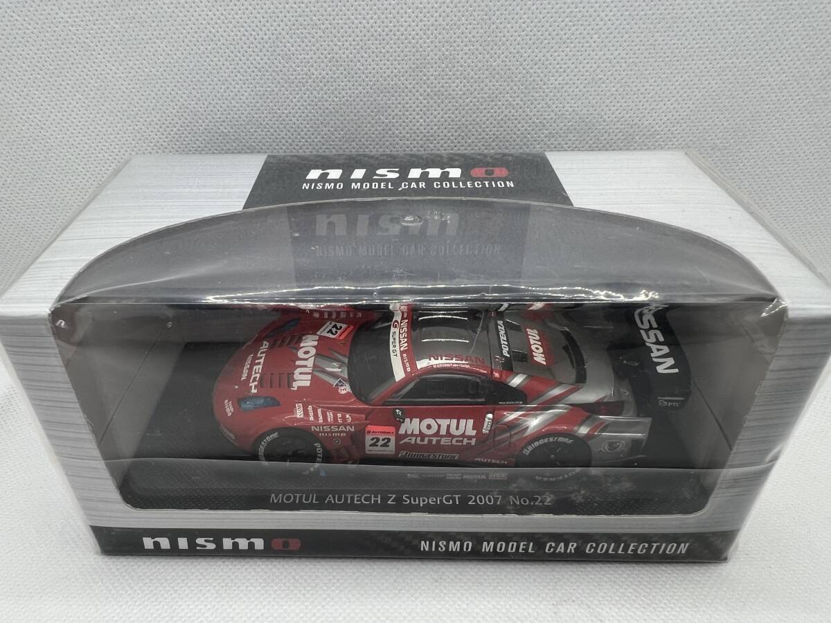 EBBRO NISMO BOX XANAVI MISMO Z・ MOTUL AUTECH Z Super GT 2007 No.23・No.22 2台の画像6