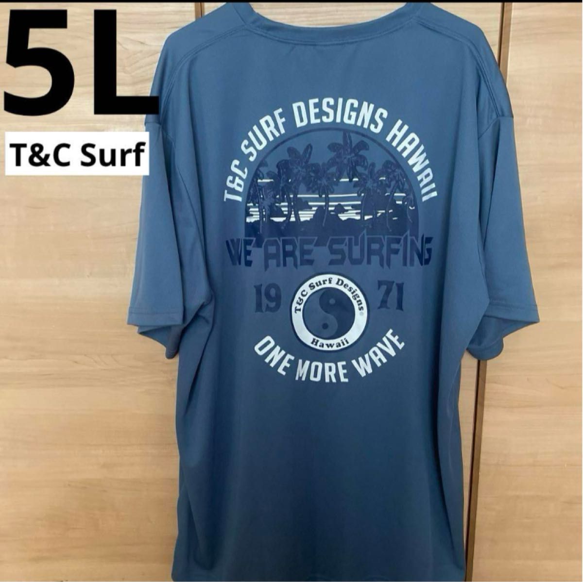 T&C Surf Tシャツ　5L DRY ハワイ SURFIN オーバーサイズ