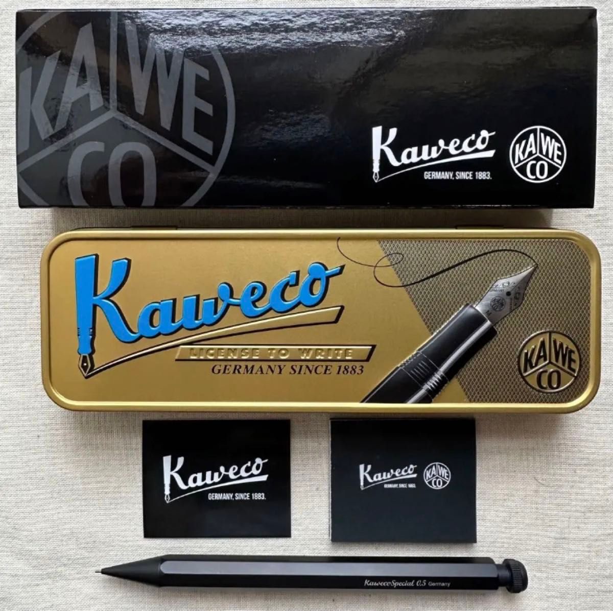 カヴェコ　ペンシル　スペシャル　0.5mm  ブラック　kaweco