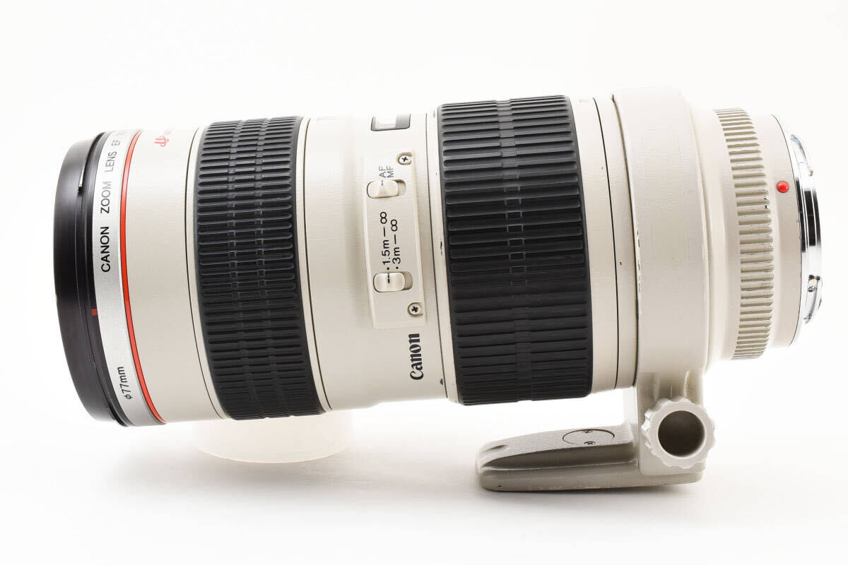 ★並品★ Canon キヤノン EF70-200mm F2.8 L USM 望遠ズームレンズ レンズフード付き #2820_画像6