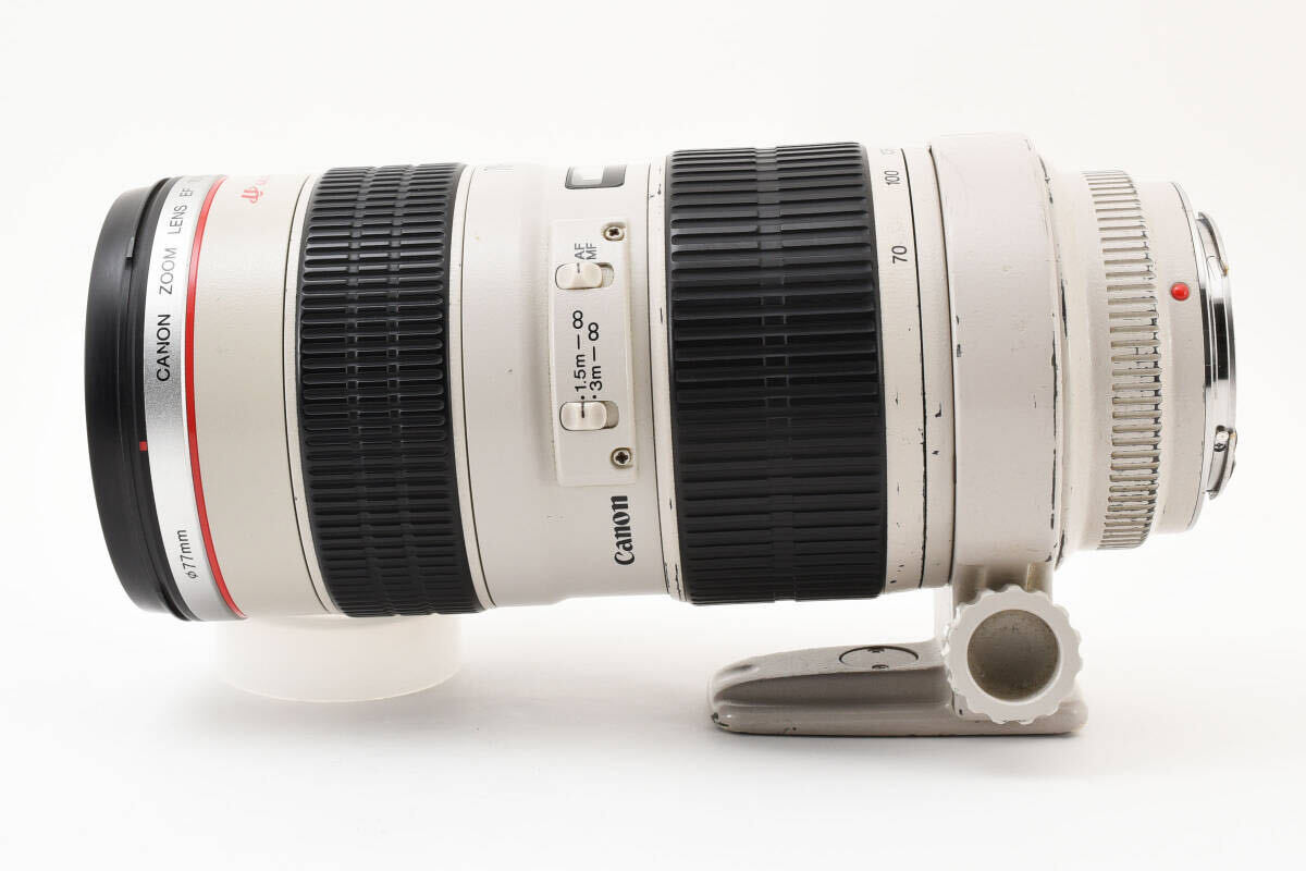 ★並品★ Canon キヤノン EF70-200mm F2.8 L USM 望遠ズームレンズ レンズフード付き #2821_画像6
