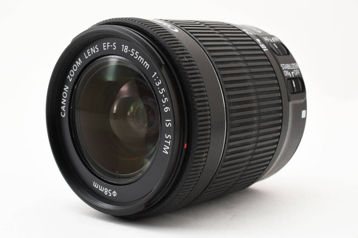 * beautiful goods * Canon Canon EF-S 18-55mm F3.5-5.6 IS STM standard zoom lens #2824