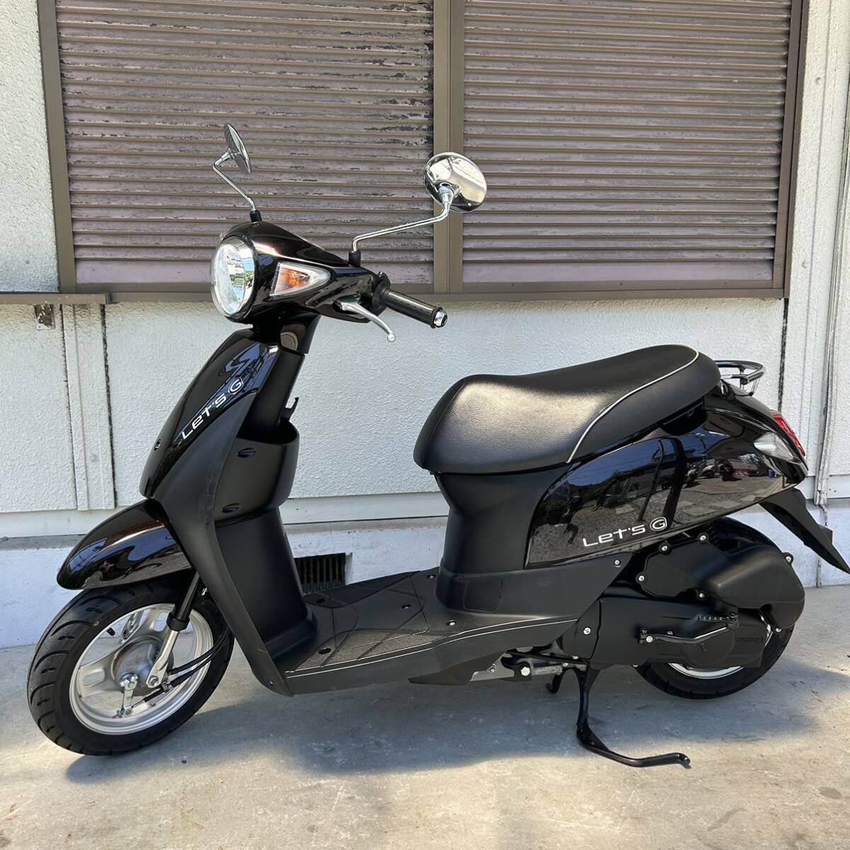 SUZUKI レッツG CA4AA4スト　FI 50cc 原付　スクーター　兵庫姫路より　大阪　神戸　機関良好　濃茶　綺麗　Let's ディオ　ジョグ_画像1