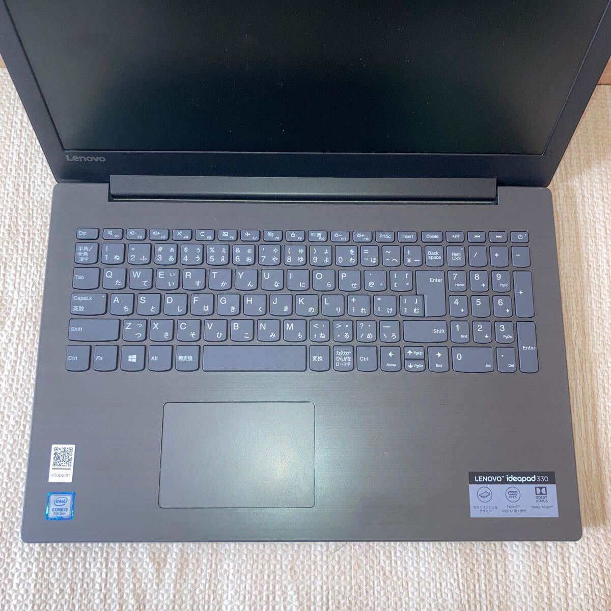 Lenovo Core i3 ideapad 330-15IKB ジャンク品_画像2