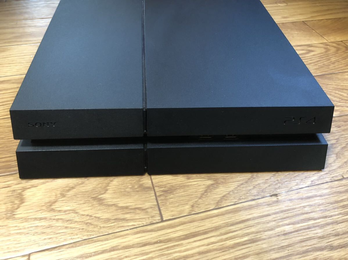 即日発送　SONY ソニー PS4本体 基本動作確認済み 500GB CUH-1200A ジェットブラック 分解シール有り_画像4