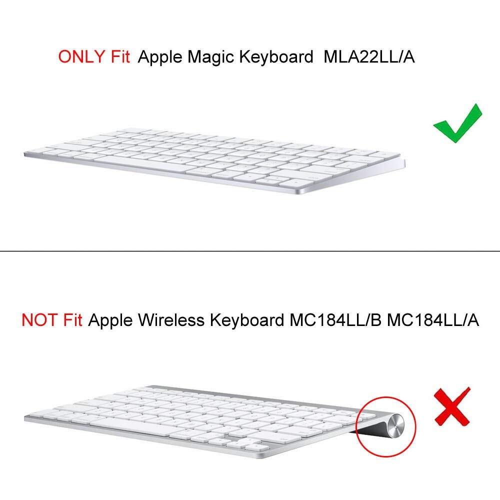 【特価商品】Apple Magicキーボードケース キーボードカバー MLA22LL/A専用 PUレザー Fintie スタンド機