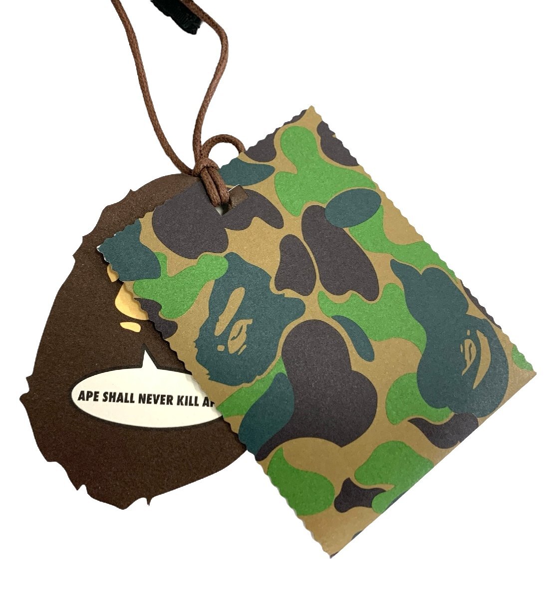 A BATHING APE アベイシングエイプ PORTER ポーター 吉田カバン コラボ 1ST CAMO WALLET カモ 財布 タグ付き保管品_画像10