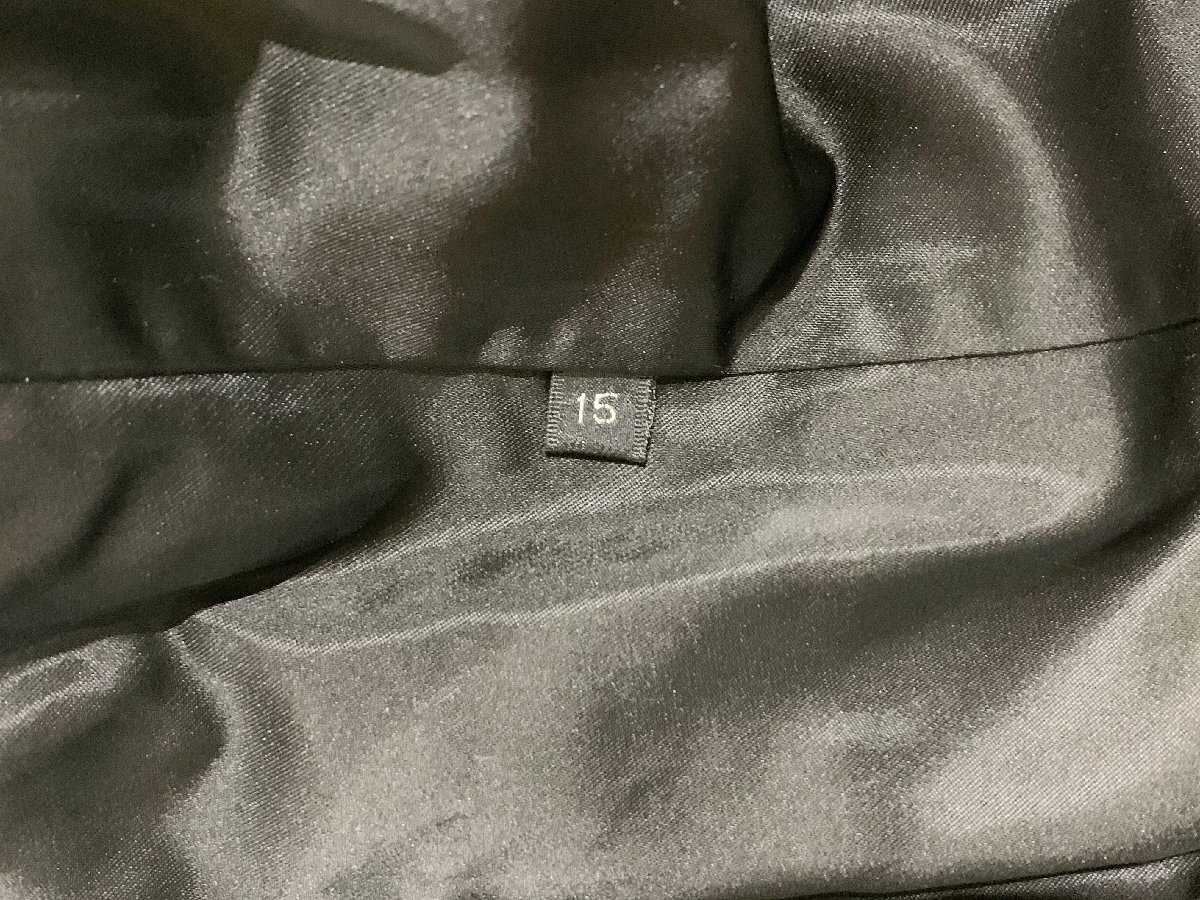 SAGA MINK サガ ミンク シルバー Belle Vison ハーフコート 毛皮 アウター 冬服 サイズ15の画像6