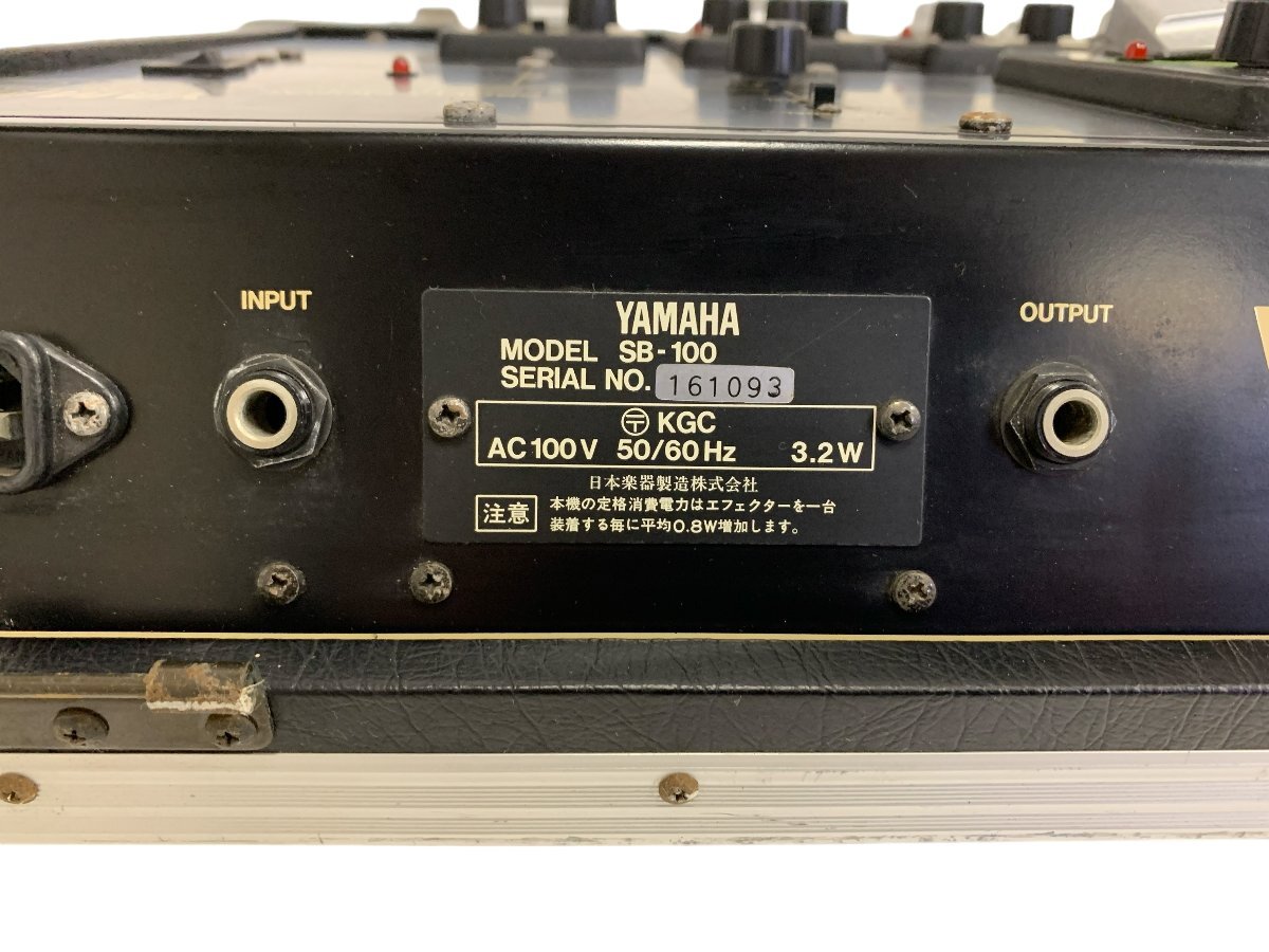 YAMAHA ヤマハ SB-100 エフェクター 1980年 楽器 器材 PROFESSIONAL SYSTEM BOARD_画像4