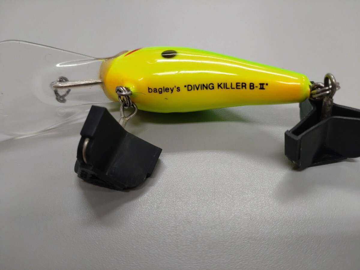 バグリー bagley bagleys ダイビングキラービー Ⅱ DIVING KILLER B−Ⅱ クランク ベイト バス アメリカンルアー 琵琶湖 中古美品 X_画像4