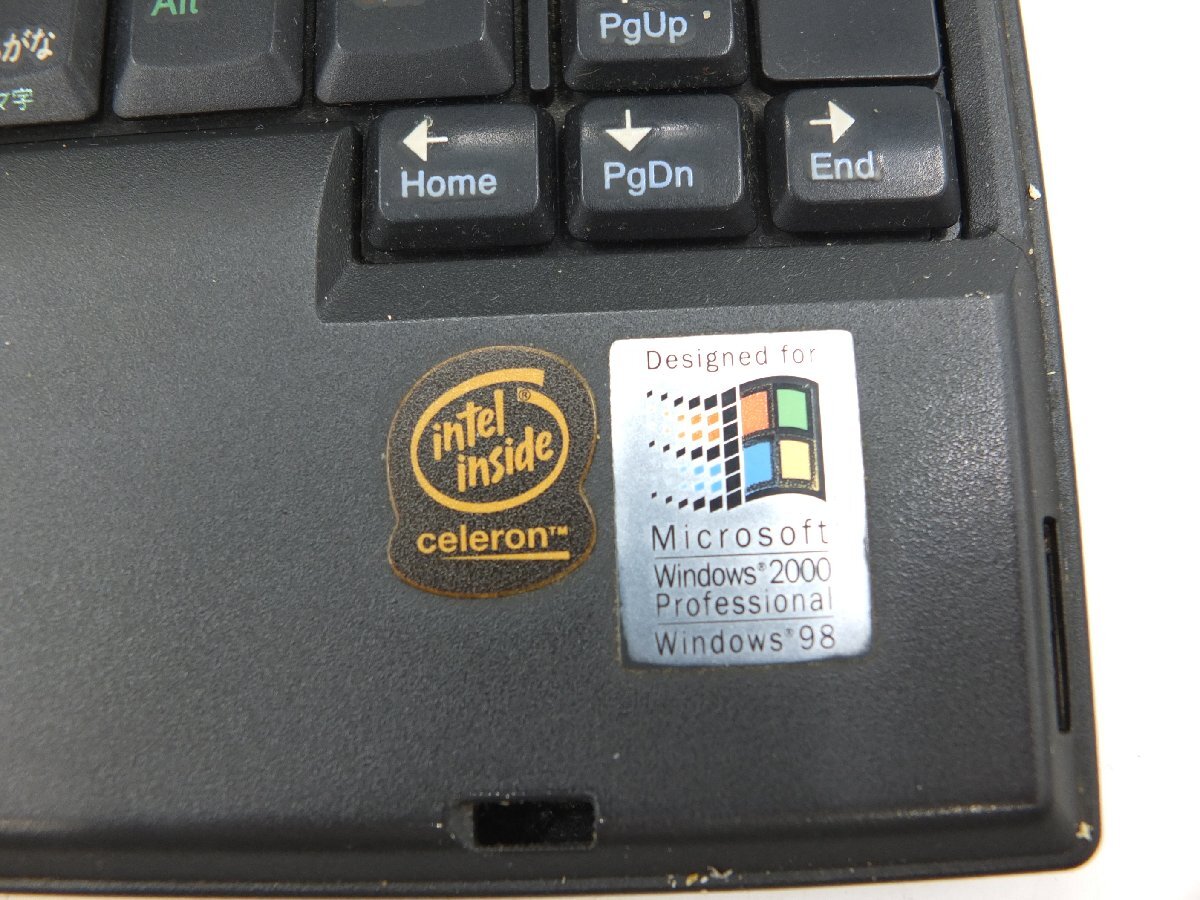 【z26805】IBM ThinkPad Type 2609-51J ノートパソコン 格安スタートの画像10