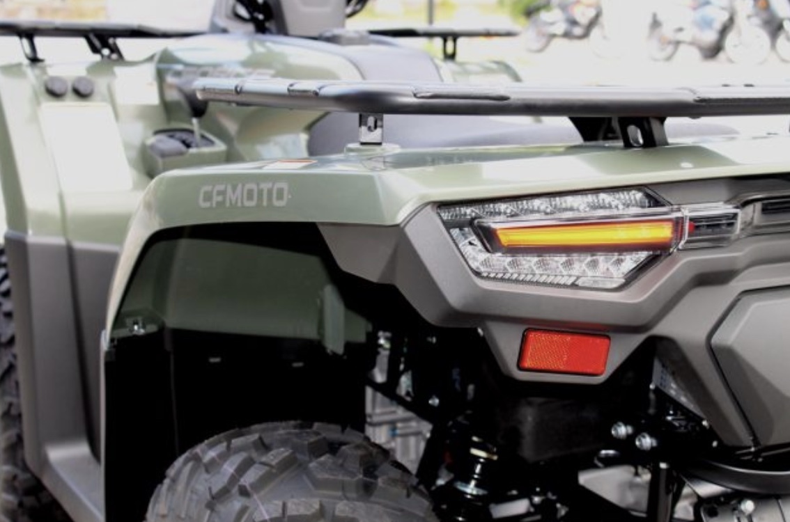 【５月末入荷決定】CFMOTO CFORCE450L　レッド　ハンターグリーン2024　ATV バギー　４WD　UTV サイドバイサイド 不整地　災害対策_画像2