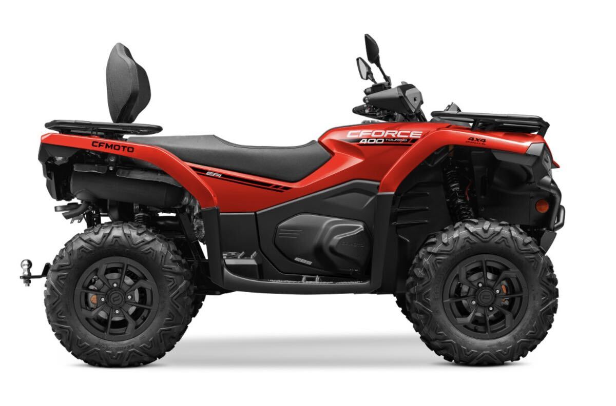 【５月末入荷決定】CFMOTO CFORCE450L　レッド　ハンターグリーン2024　ATV バギー　４WD　UTV サイドバイサイド 不整地　災害対策_画像6