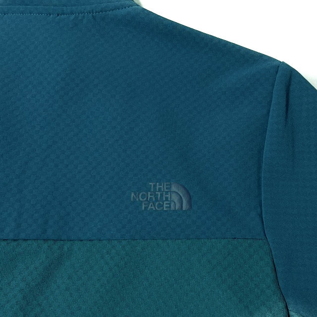 1円～!売切!【正規新品】THE NORTH FACE◆HYBRID WITH FUTUREFLEECE FULL ZIP フルジップ ジャケット US限定 軽量 スポーツ(M)青 180915-5_画像9