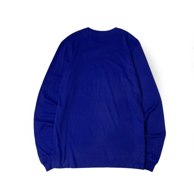 1 jpy ~! selling up![ regular new goods ]THE NORTH FACE*L/S HALF DOME TEE long sleeve T shirt long T US limitation man and woman use cotton camp (XL) blue 180902-5