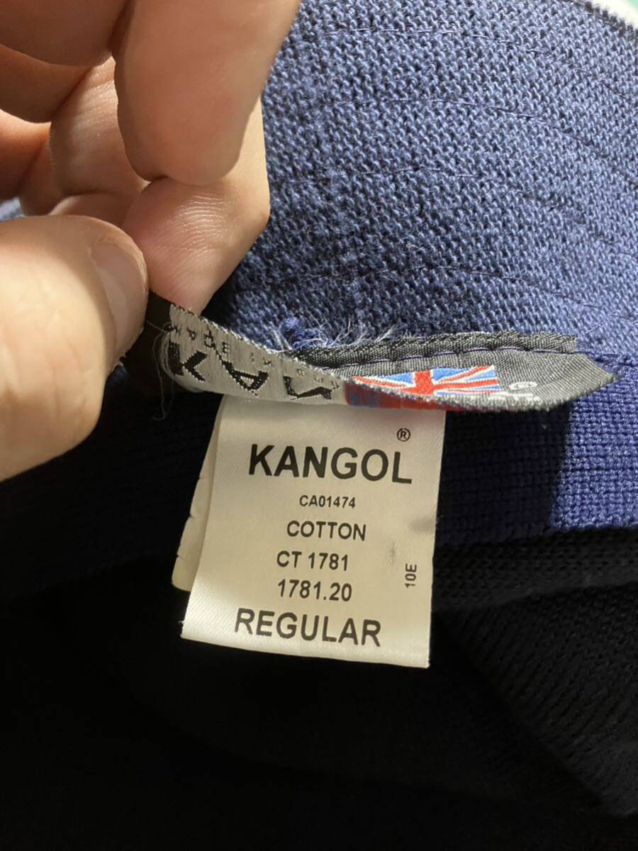 イングランド製 KANGOL コットン バケットハット ビンテージ 古着_画像5