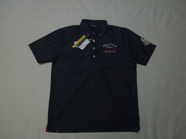 ★新品・未使用★ FILA GOLF フィラゴルフ 半袖ポロシャツ メンズ（LL）_画像1