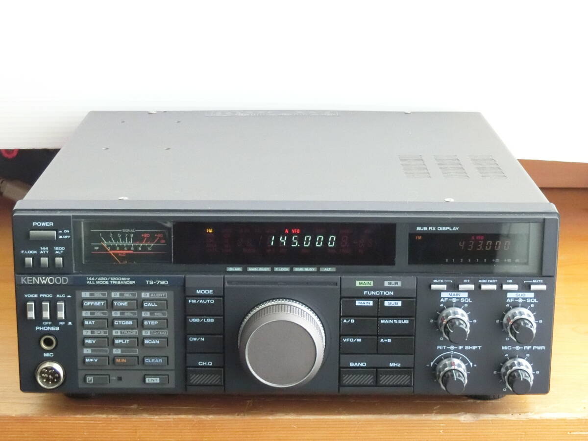 * amateur radio fixation machine * junk treatment *KENWOOD TS-790S 144MHz 45W / 430MHz 40W ALL MODE