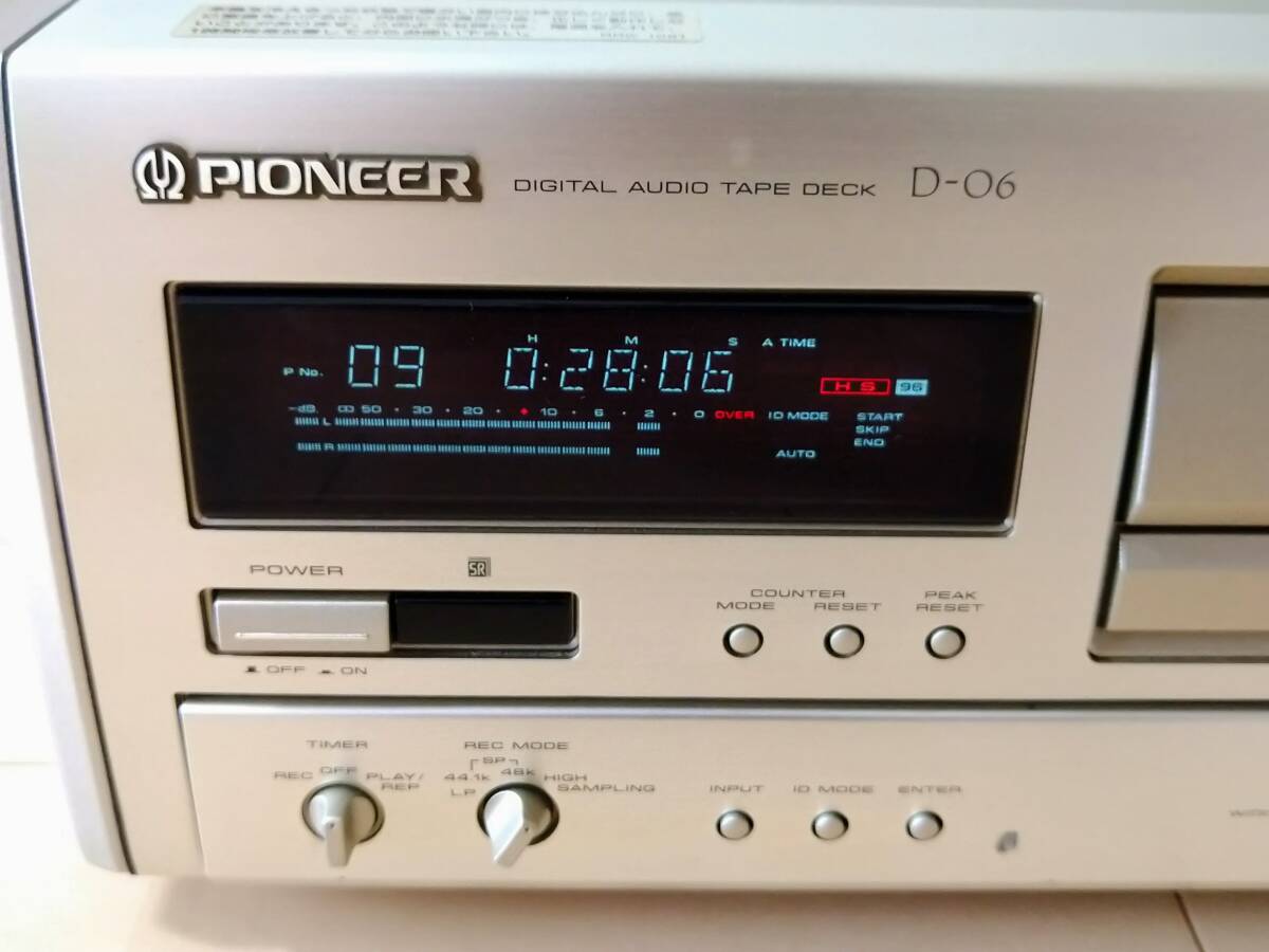 PIONEER Pioneer DAT deck [D-06] working properly goods 