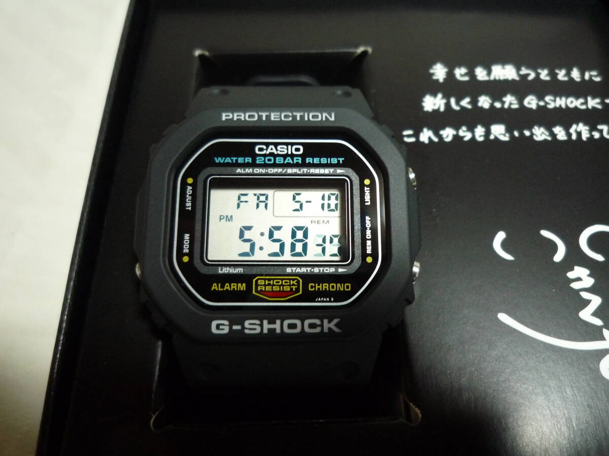 カシオ CASIO G-SHOCK Gショック DW-5600C-1 691 20BAR スピード SPEED レストア品_画像1