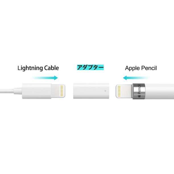 Apple Pencil 充電 アダプター USB ケーブル 用 変換 アダプタの画像3