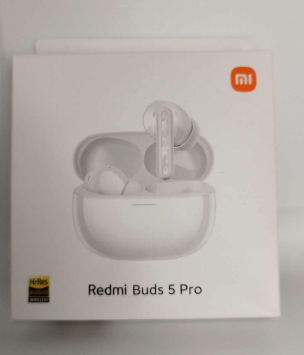 Redmi Buds 5 Pro ノイズキャンセル SBC/AAC / LC3 / LDAC ホワイト高音質サウンド　新品