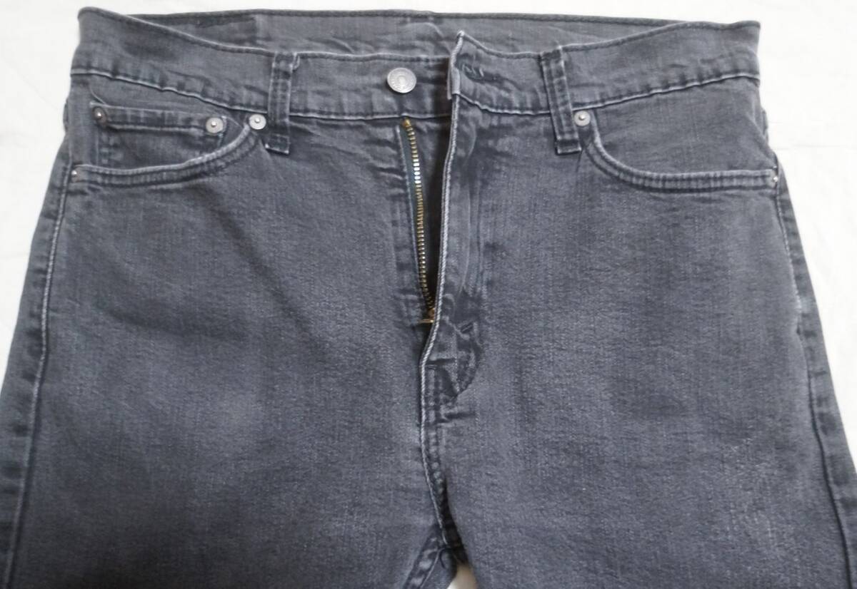 Levi’s 510 W33 黒 ストレッチスリム　スキニー　リーバイス_画像4