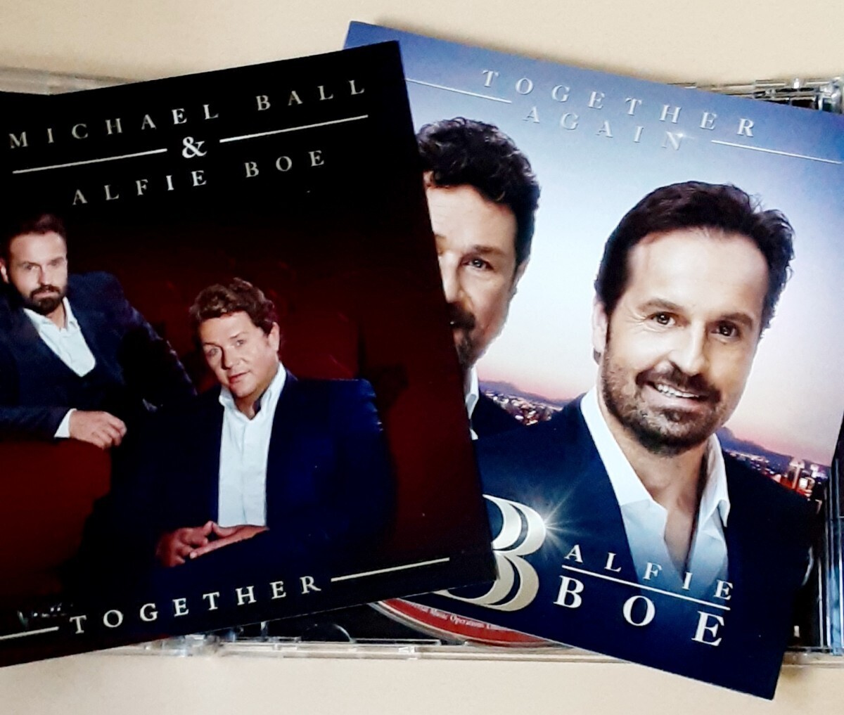 ★MICHAEL BALL / ALFIE BOE - TOGETHER & TOGETHER AGAIN 日本盤 2CD　マイケル・ボール、アルフィー・ボー　レミゼ　 ミュージカル　_画像2