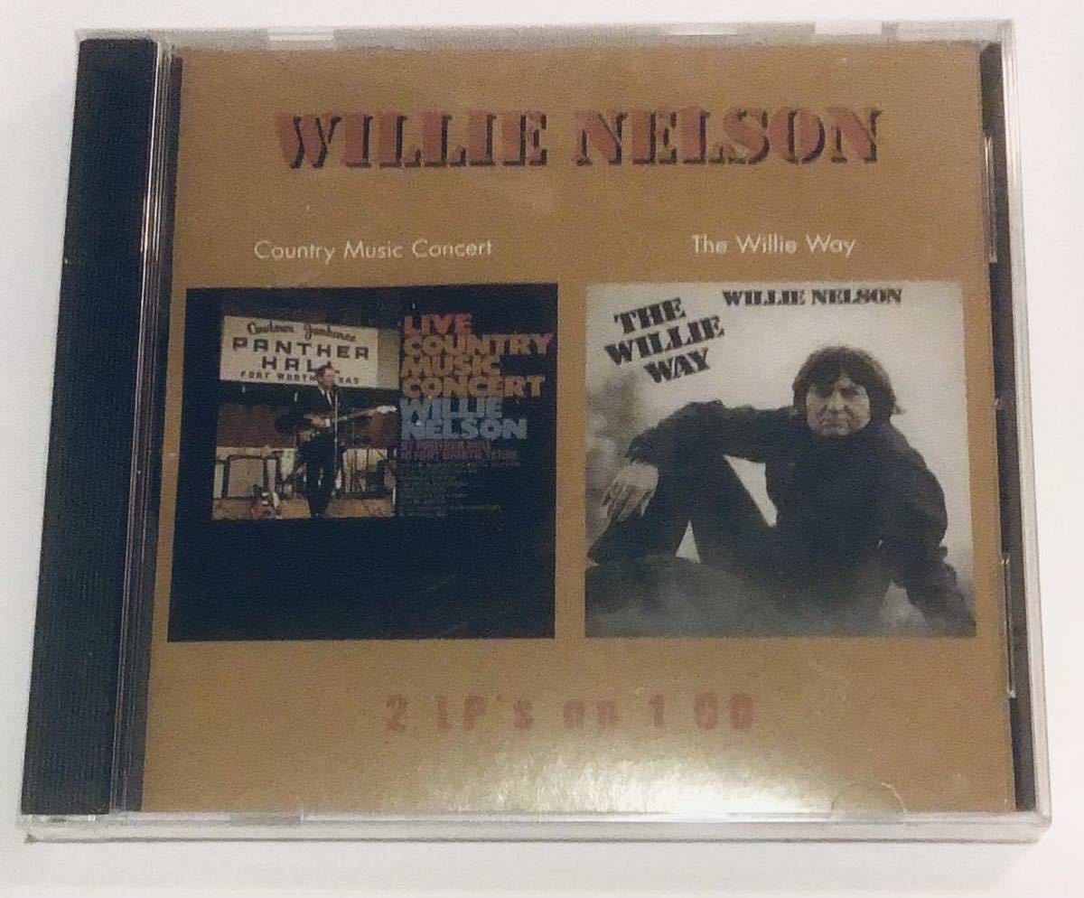 【未開封】【入手困難】Willie Nelson Country Music Concert / The Willie Way 2in1 廃盤　ウイリー・ネルソン　_画像1