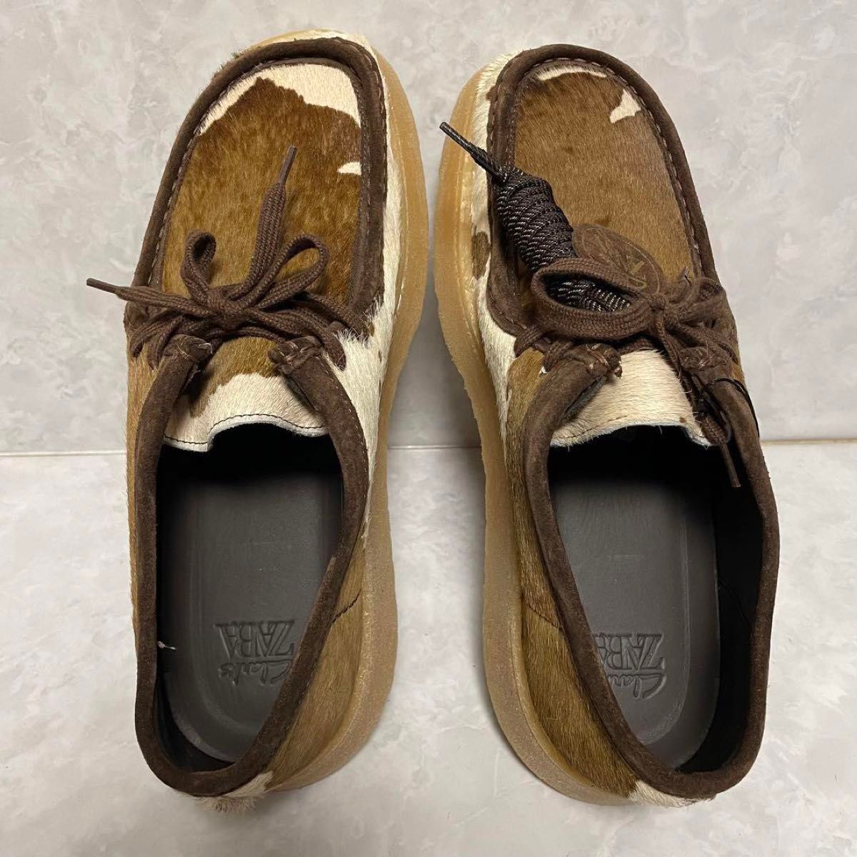 ZARA × Clarks WALLABEE ワラビー ハラコ 45 29 0|Yahoo!フリマ ZARA × Clarks WALLABEE ワラビー ハラコ 45 29 0|Yahoo!フリマ