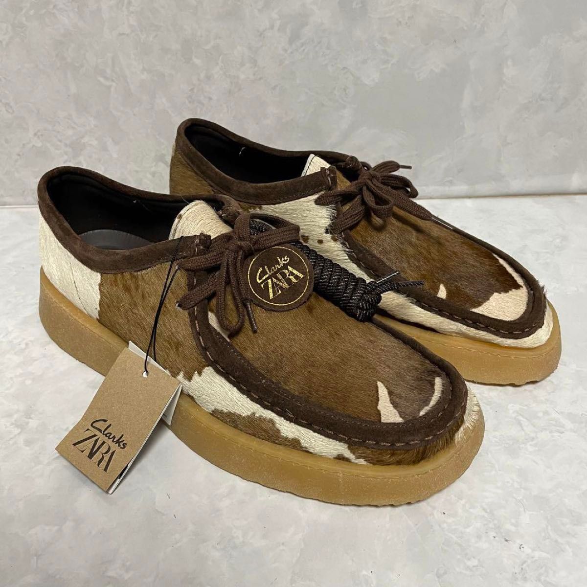 ZARA × Clarks WALLABEE ワラビー ハラコ 45 29 0|Yahoo!フリマ ZARA × Clarks WALLABEE ワラビー ハラコ 45 29 0|Yahoo!フリマ