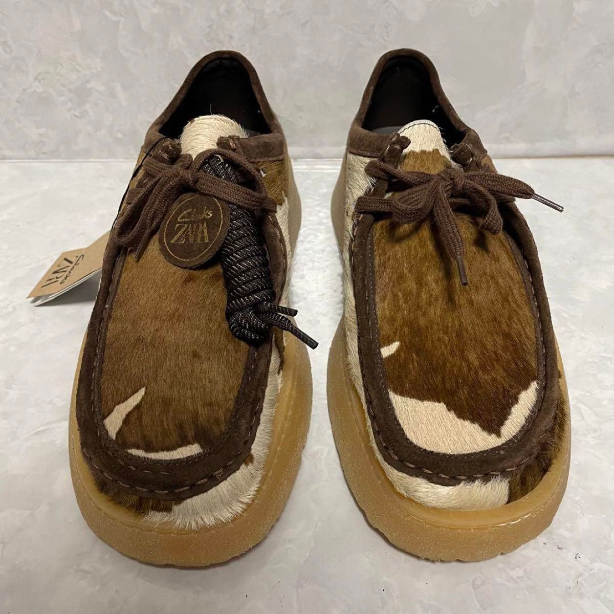 ZARA × Clarks WALLABEE ワラビー ハラコ 45 29 0|Yahoo!フリマ ZARA × Clarks WALLABEE ワラビー ハラコ 45 29 0|Yahoo!フリマ