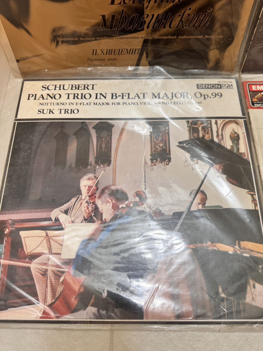 クラシック 輸入版 まとめ LP レコード EMI ムラヴィンスキー シベリウス 交響曲 アシュケナージ パールマン シューベルト ピアノの画像5