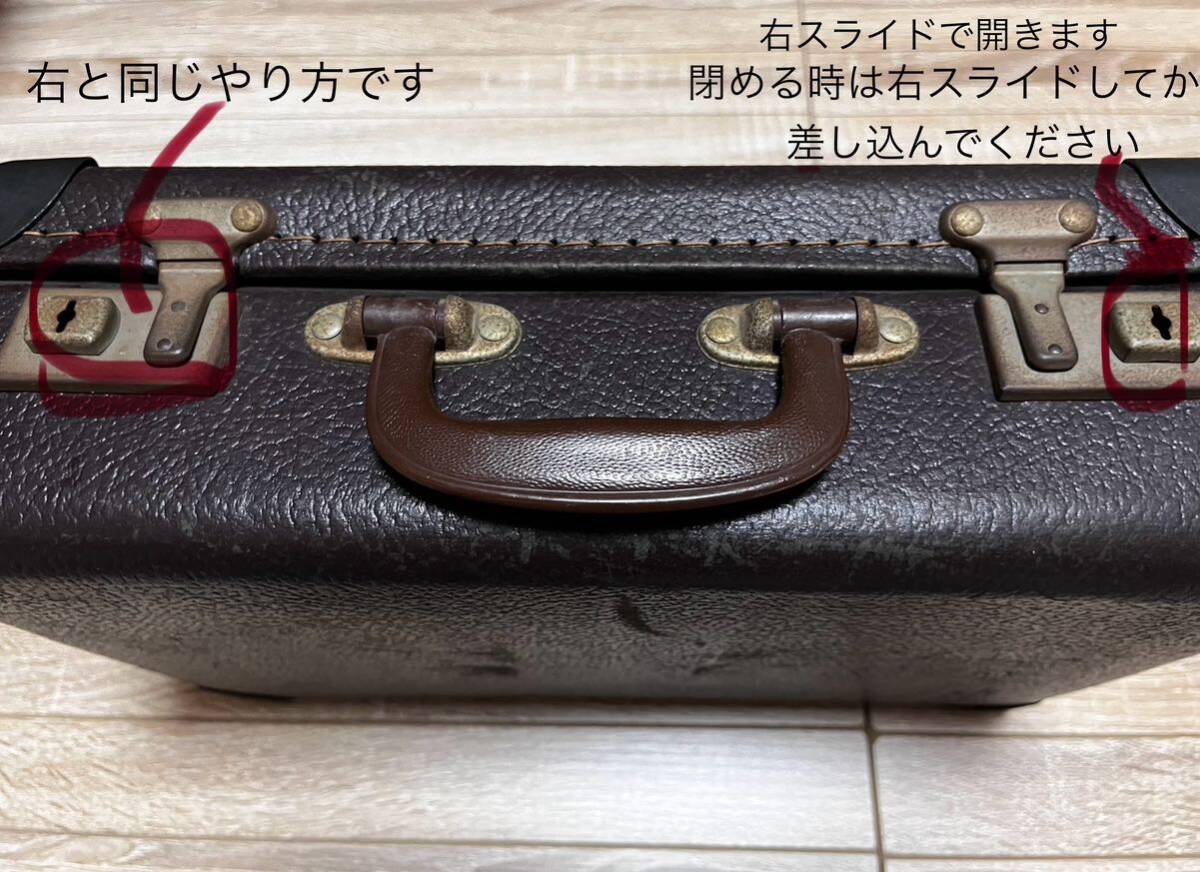 トランクケース スーツケース 旅行 鞄 カバン アンティーク レトロ 昭和_画像8