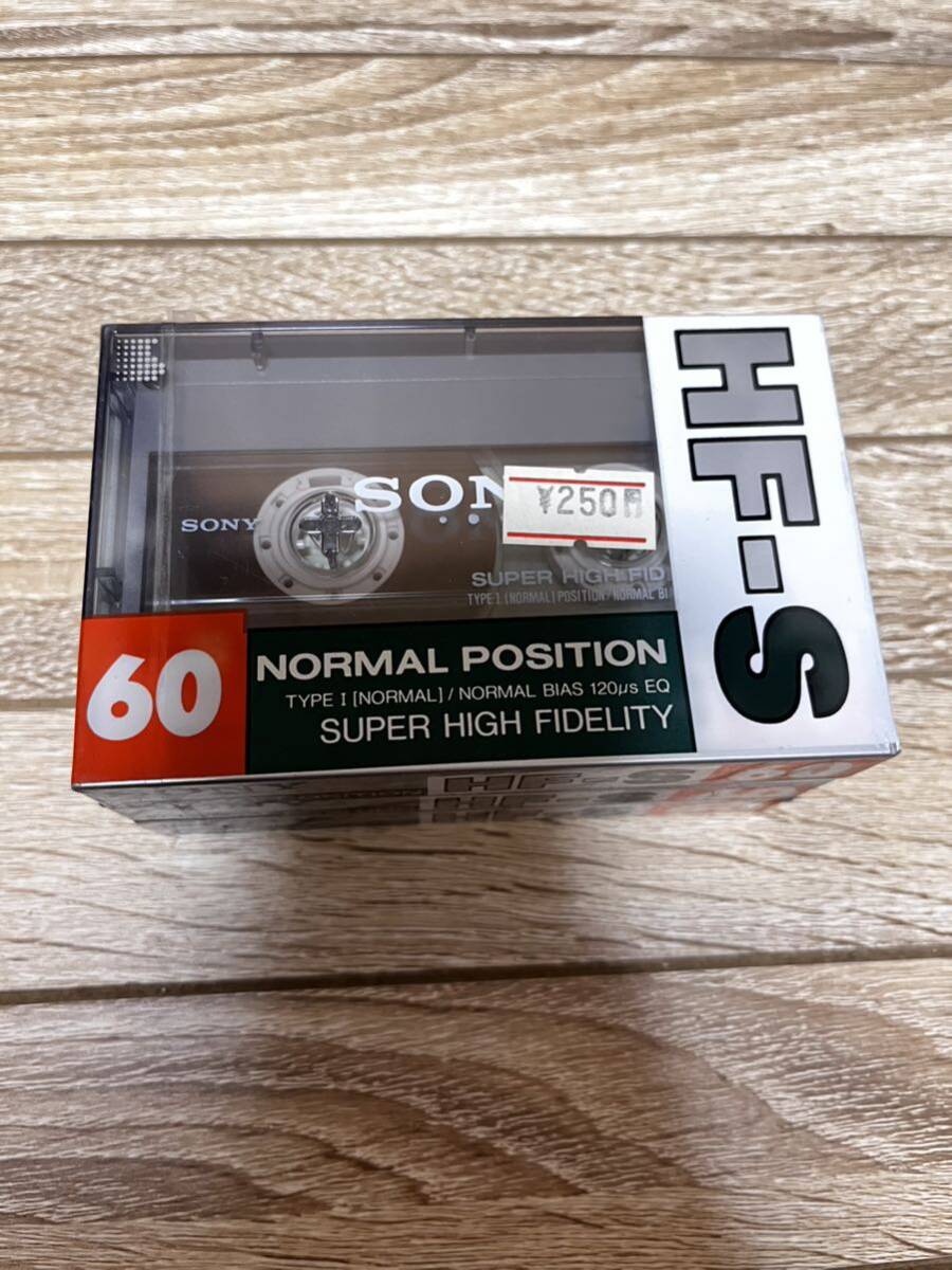 ソニー SONY カセットテープ HF-S 60分 レトロ 昭和_画像2